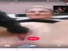 Dildo x2 in the webcam