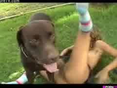 METISSE  PREMIERE  SEXE ZOO