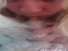 Best blowjob blonde