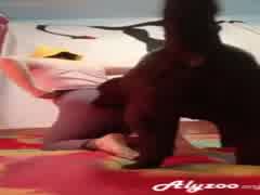 Wife get knot alone