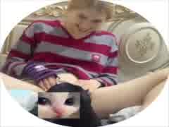 russia girl getting licked