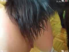 young amateur girl has sex with a dog